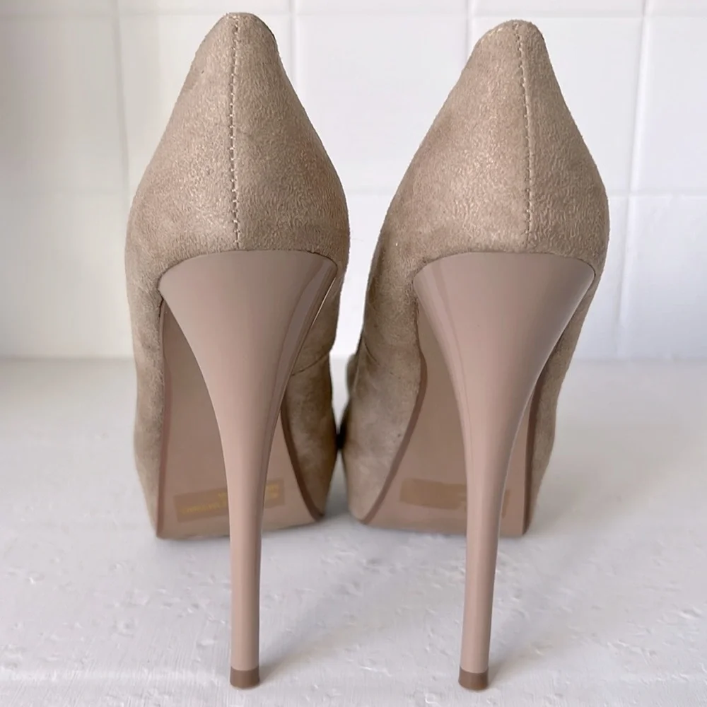 Charlotte Russe Platform Peep Toe Heels - Picture 4 of 6